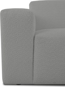 Сив ъглов диван от букле (десен ъгъл) Roxy – Scandic