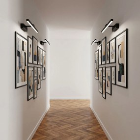 Stenen LED aplik za banya  APP1866-1W 40 cm Black