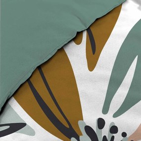 Бяло двойно удължено памучно спално бельо 240x220 cm Octavia – douceur d'intérieur