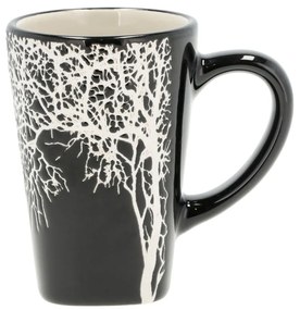 Черни глинени чаши за еспресо в комплект от 4 бр. 100 ml Hela – Villa Collection