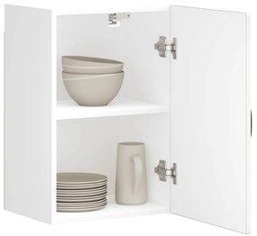 853549 vidaXL Кухненски стенен шкаф, Kalmar, бял гланц, инженерно дърво