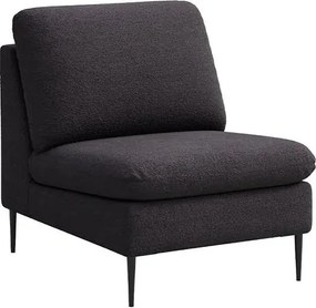 Фотьойл от черно букле Moilo - MESONICA