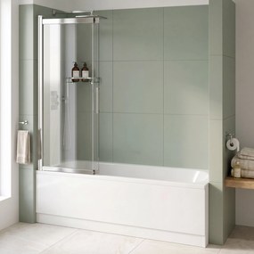 Плъзгащ се параван за вана REA Dario Chrome 100