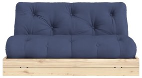 Тъмносин сгъваем диван 145 cm Flip – Karup Design