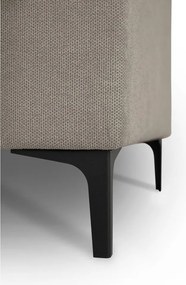 Светлокафяв шенилов ъглов диван (ляв ъгъл) Fabian – Scandic