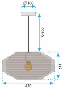 Пендел NATURAL APP1486-1CP