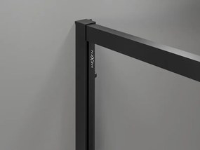 Mexen Exo-S плъзгаща се душ кабина 120 x 90 см, прозрачна, черна - 8151-120-090-70-00