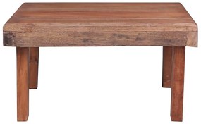 283918 vidaXL Маса за кафе, 60x45x23 см, махагоново дърво масив