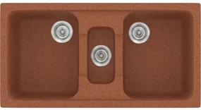 Мивка Sanitec 325-Granite Terracotta