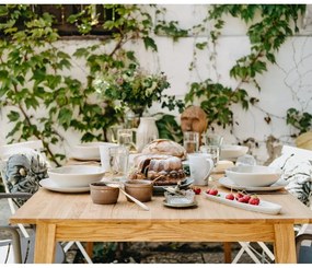 Маса за хранене от естествен дъб , 140 x 90 cm Filippa - Rowico