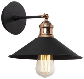 Черна стенна лампа Berceste – Opviq lights