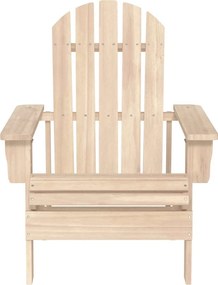 315872 vidaXL Градински стол "Адирондак", чам масив