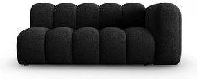Черно-антрацитен модулен диван (десен ъгъл) Lupine – Micadoni Home