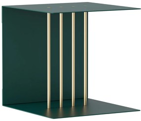 Тъмнозелен метален рафт Teaser - UMAGE