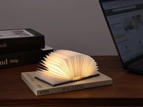 Бяла преносима светлинна декорация с USB BookLight – Gingko