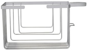 Рафт за баня без пробиване от неръждаема стомана в блестящо сребрист цвят Valognes – Wenko