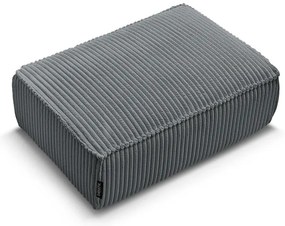 Тъмносива табуретка от рипсено кадифе Chelsea – Bobochic Paris