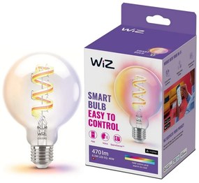 LED RGBW Димируема крушка G95 E27/6,3W/230V 2200-6500K Wi-Fi - WiZ