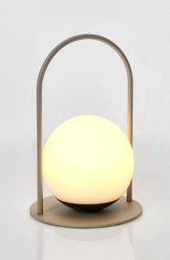 LED настолно затъмняващо се външно осветително тяло с USB ø 13,5 cm Pansy – Bizzotto