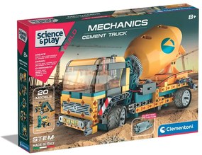 Clementoni - MECHANICS LABORATORY Конструктор Бетоновоз 300ч. 75083