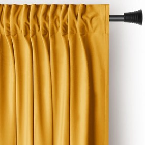 Жълто dimout перде 140x245 cm Pleat – Restilo