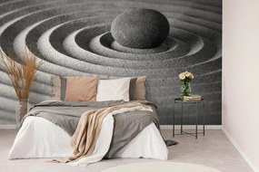 Фототапет – Черно-бял релаксиращ камък