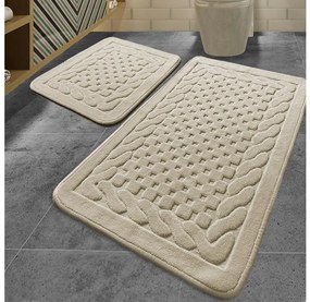 КОМПЛЕКТ 2x Баня BAMBI 60x100 см, бежова