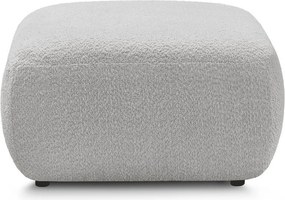 Светлосива табуретка от прежда с примки от букле Montaigne – Bobochic Paris