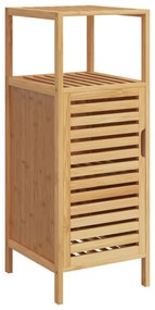 373369 vidaXL Шкаф за баня с рафт 36x33x87 см бамбук