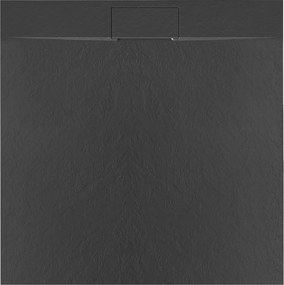 Корито за душ кабина Rea Bazalt Black 90x90