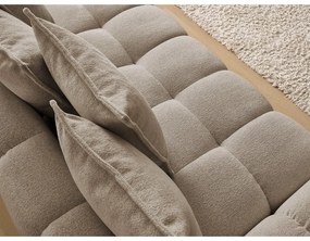 Кафяво-сив шенилов диван 278 cm Everest – Bobochic Paris