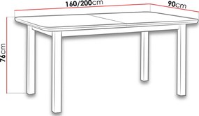 Разтегателна маса Venus V S - Leuko