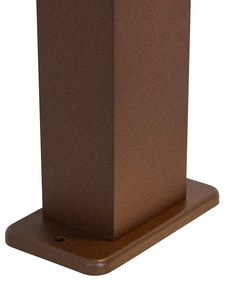 Умна външна подова лампа ръждивокафява 30 см IP44 вкл. WiFi GU10 - Baleno