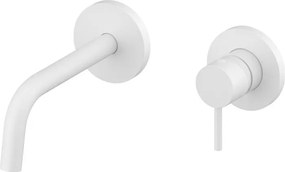 Paffoni - Смесител за умивалник за вграден монтаж LIGHT, матово бял