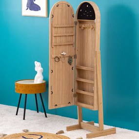 Огледало с място за съхранение atmosphera Soleya, 145 cm, MDF