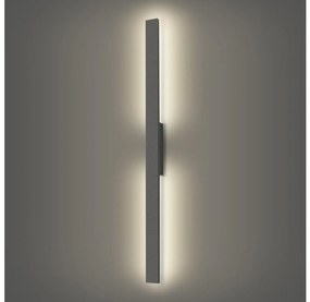 Brilagi - LUNA LED външно стенно осветително тяло, 24 W, 230 V, 4000 K, IP65, антрацит