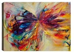 Картина Пеперуда, 60 x 40 cm Stretched Butterfly - Tablo Center