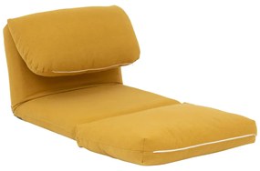 Разтегателен фотьойл Marza, 209x78 cm - Горчица