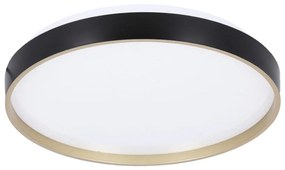 Светодиодна лампа за таван в бяло-златисто ø 33 cm Florida - Candellux Lighting