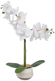 Изкуствено растение atmosphera Clera Orchid, 52 cm