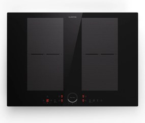 Klarstein Delicatessa 70 Flex, индукционен плот за вграждане, 4 зони, 7000W, стъклокерамика