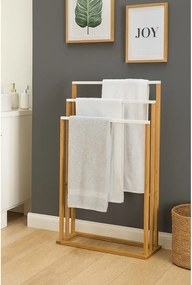 Бамбукова стойка за кърпи в естествен цвят Nivo – Bonami Essentials