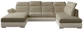 Разтегалелен диван П-образен VANELLA, 330x102x216, berlin 03/soft 33, ляво