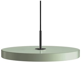 Светлозелено LED висящо осветително тяло с метален абажур ø 43 cm Asteria Medium – UMAGE