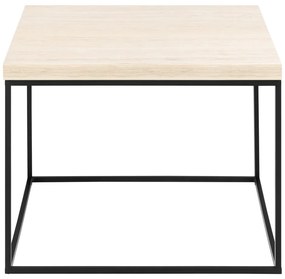 Бежова масичка за кафе с плот от имитация на мрамор 60x60 cm Barossa – Actona