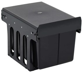 51179 vidaXL Кош за вграждане за кухненски шкаф, плавно затваряне, 36 л