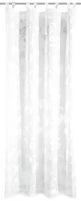 Бяла завеса от воал 135x245 cm Flowers – Sehlbach