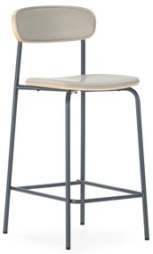 Бежови тапицирани бар столове в комплект 2 бр. (височина на седалката 65,5 cm) Saula – Marckeric