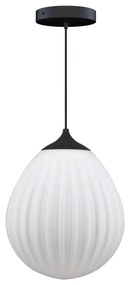 Черно-бял абажур ø 27 cm Around the World Medium – UMAGE