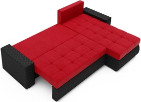 Ъглов диван Riverside-Kokkino-Mauro